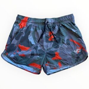 NFQ Women’s XL Athletic Performance Lined Shorts Gym Workout Activewear Camo